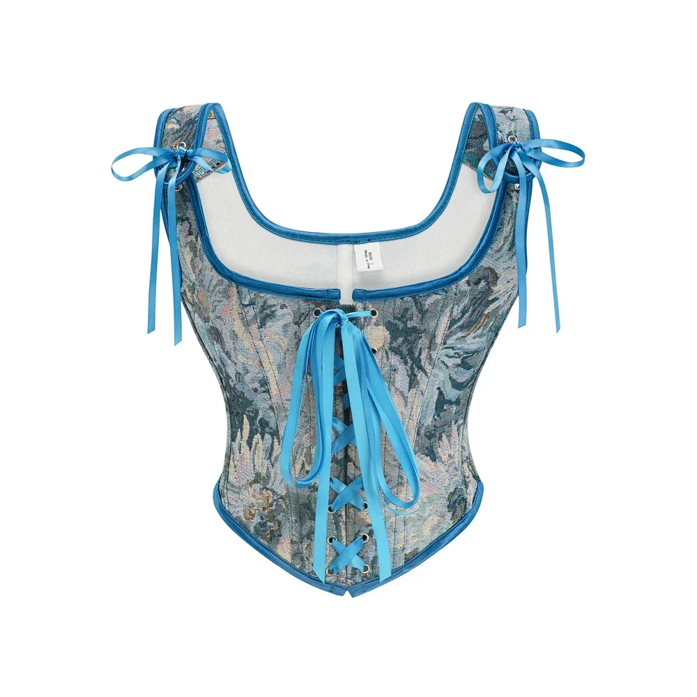 Women'S Fashion Victorian - Fashion Vintage Corset Crop Tops For