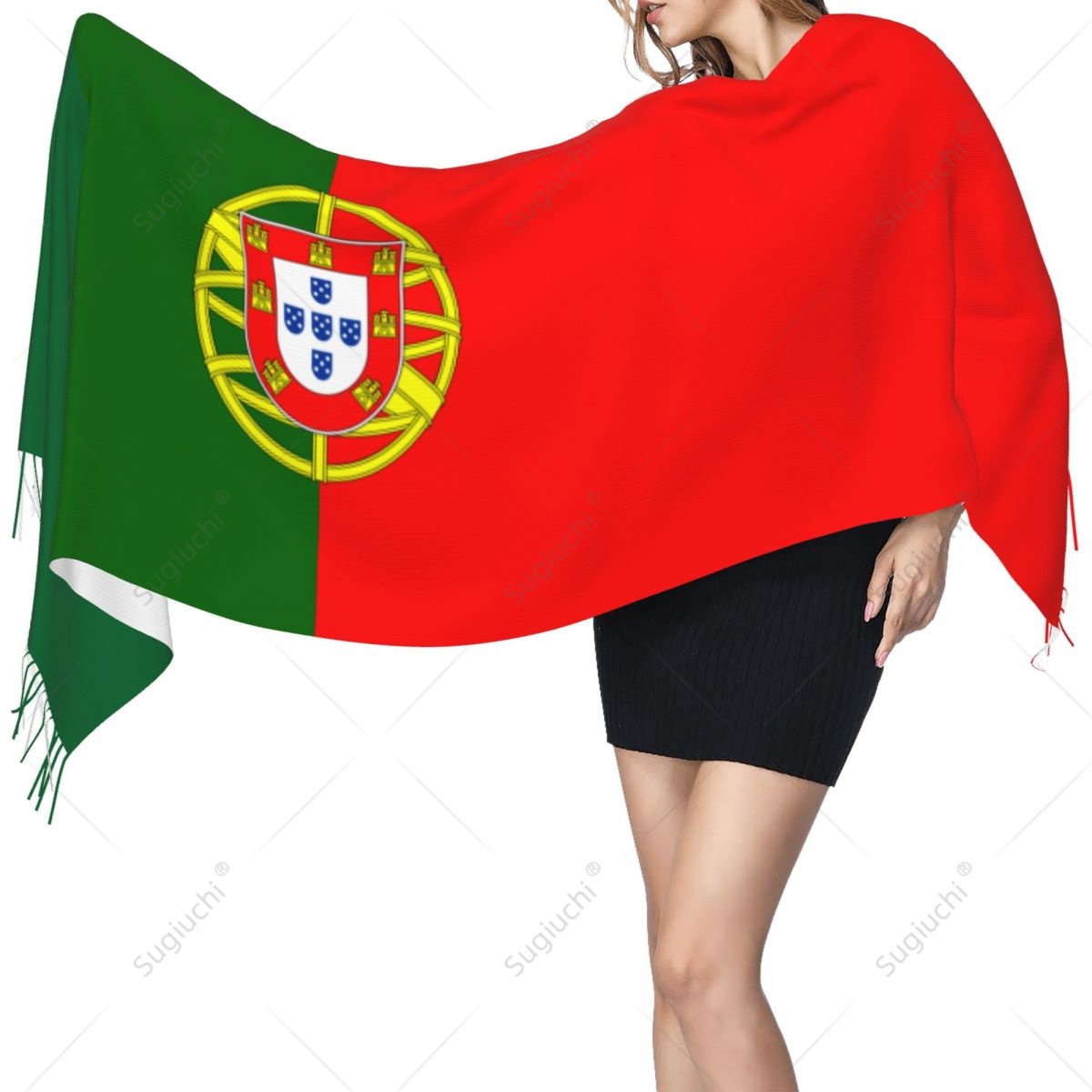 Portugal Flag Scarf Pashmina W - đánh giá và giá Women'S Fashion Portugal