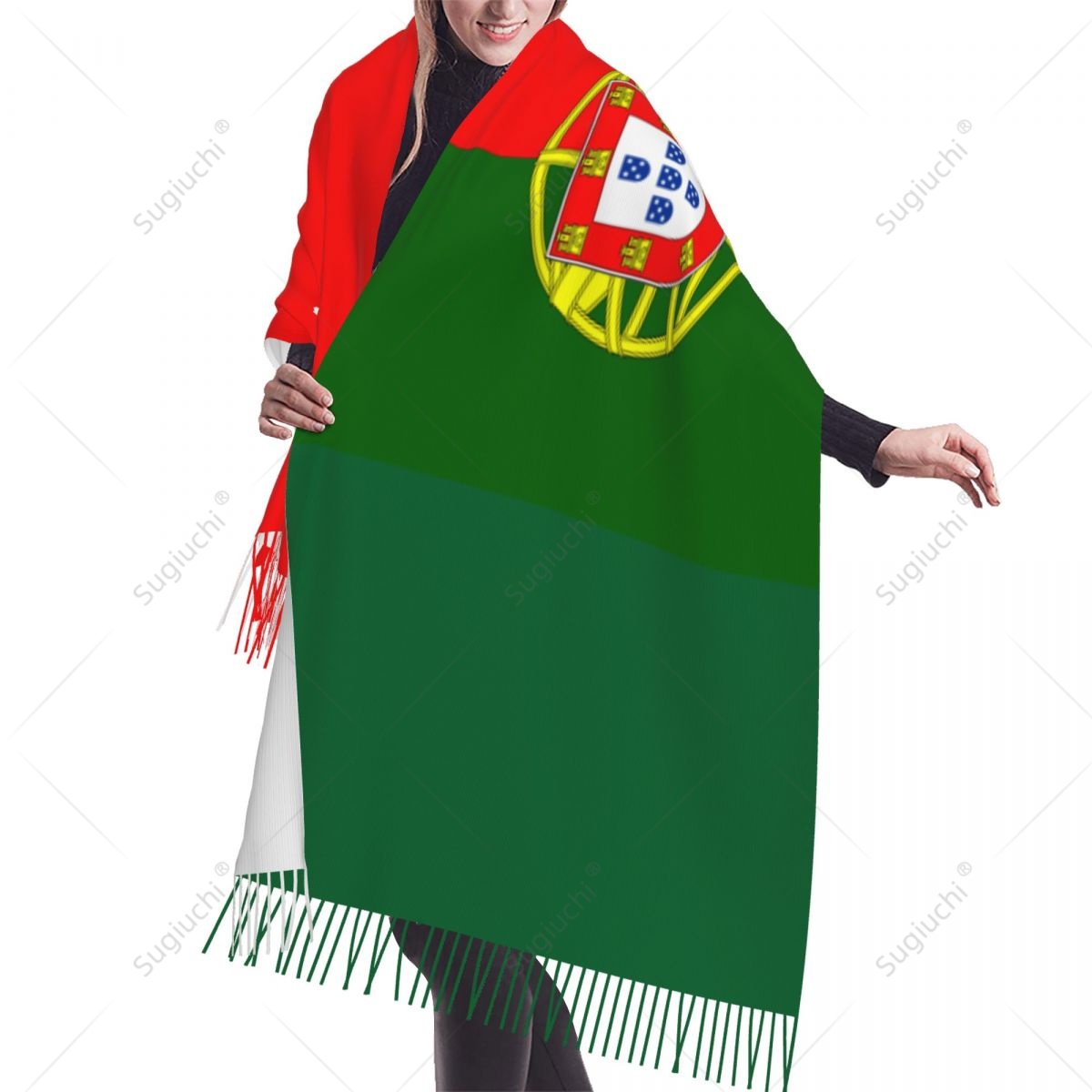 Portugal Flag Scarf Pashmina W - đánh giá và giá Women'S Fashion Portugal
