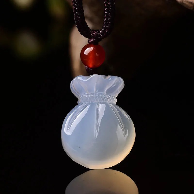 Natural Agate Blessing Bag Pen - đánh giá và giá Women Fashion Handbags