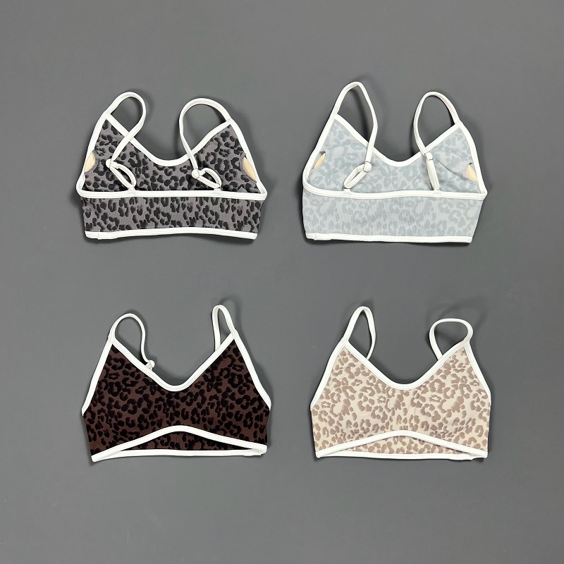 Leopard Print Sports Bra Women - đánh giá và giá Bra Top Seamless