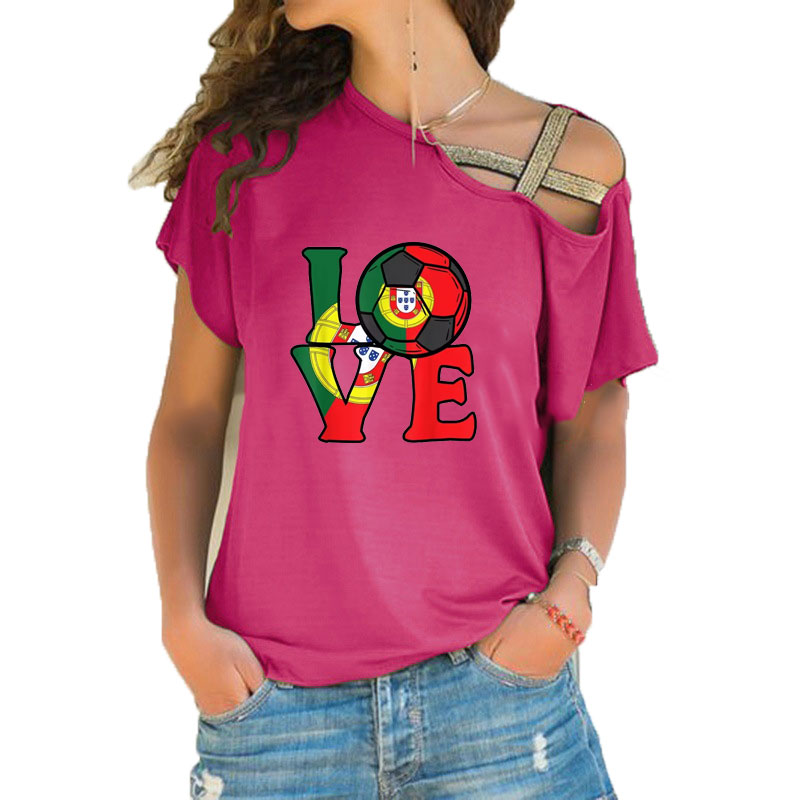 Women Loose Slash Neck T Shirt - đánh giá và giá Women'S Fashion Portugal