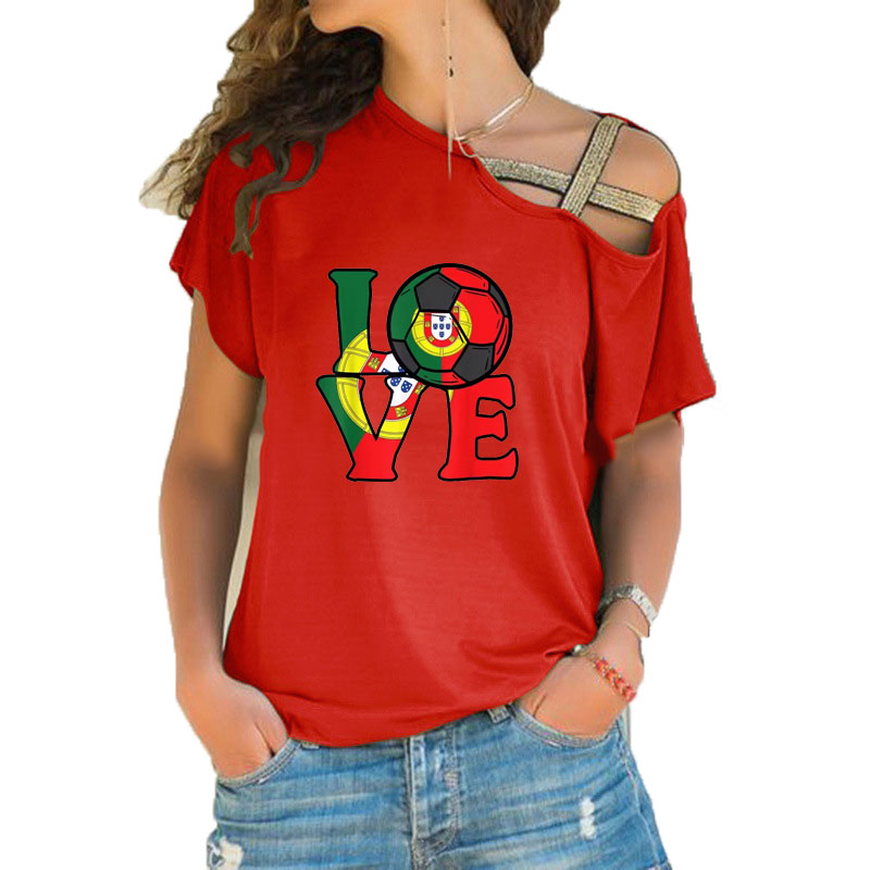 Women Loose Slash Neck T Shirt - đánh giá và giá Women'S Fashion Portugal