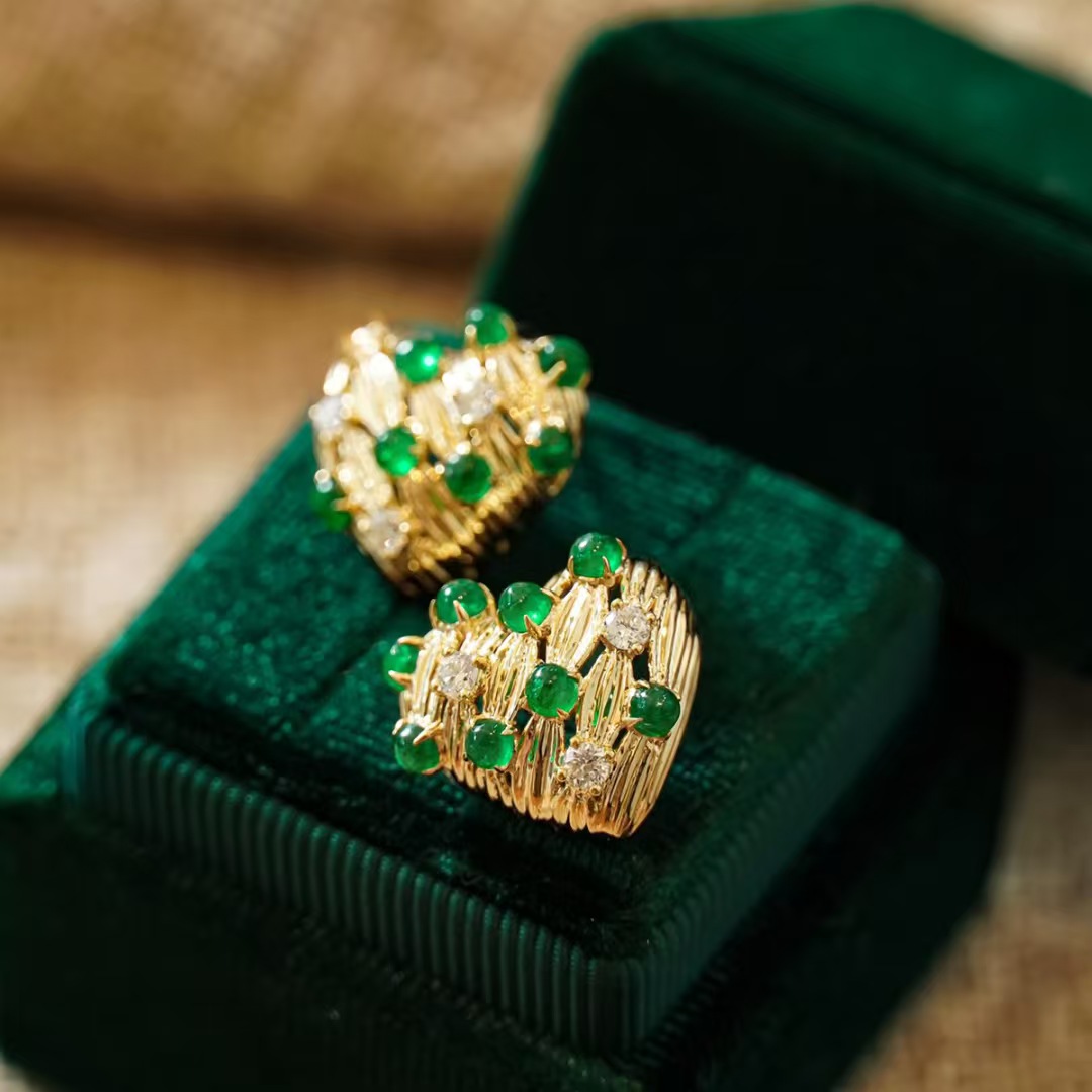 Retro14K Gold Filled Emerald D - đánh giá và giá Women'S Fashion Victorian