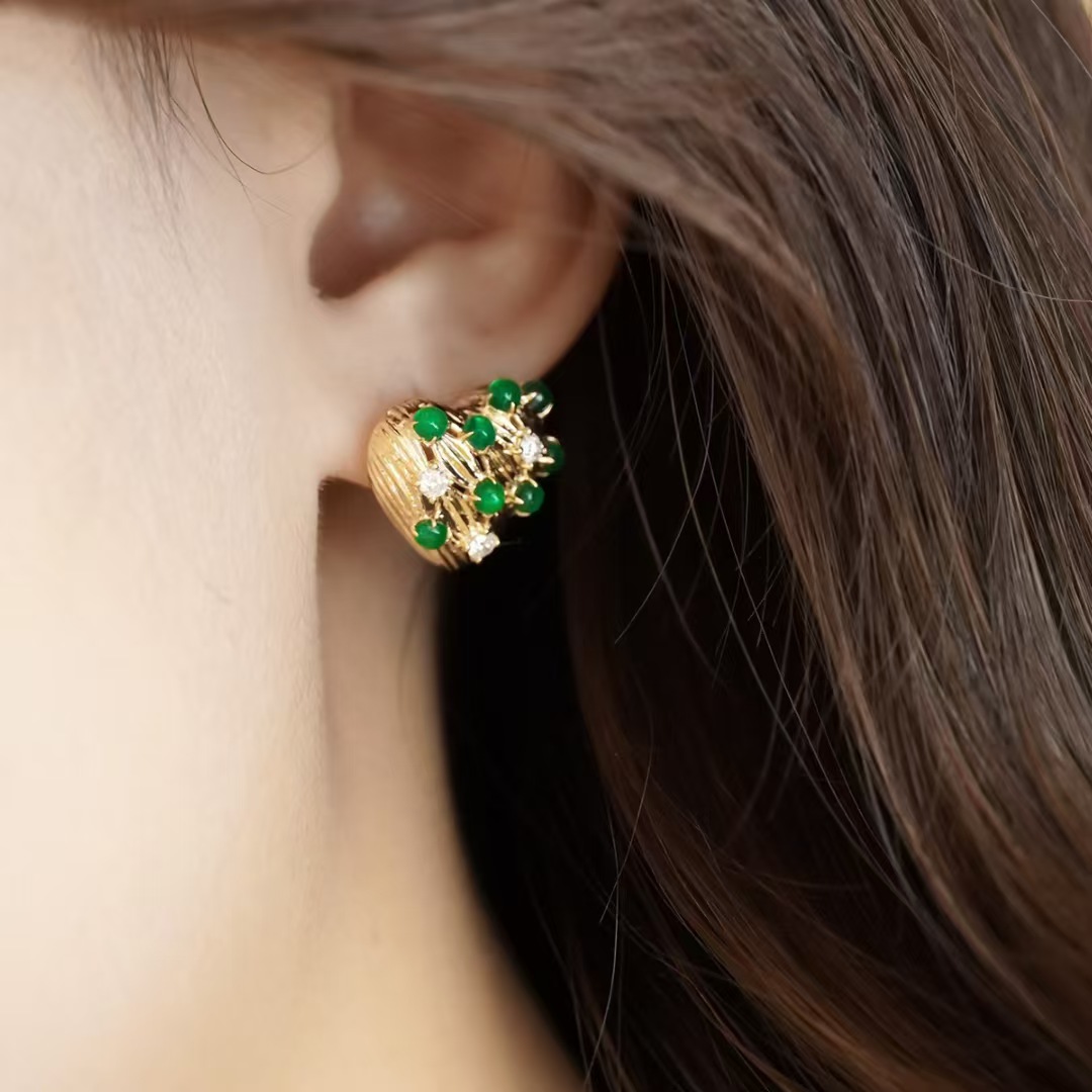 Retro14K Gold Filled Emerald D - đánh giá và giá Women'S Fashion Victorian