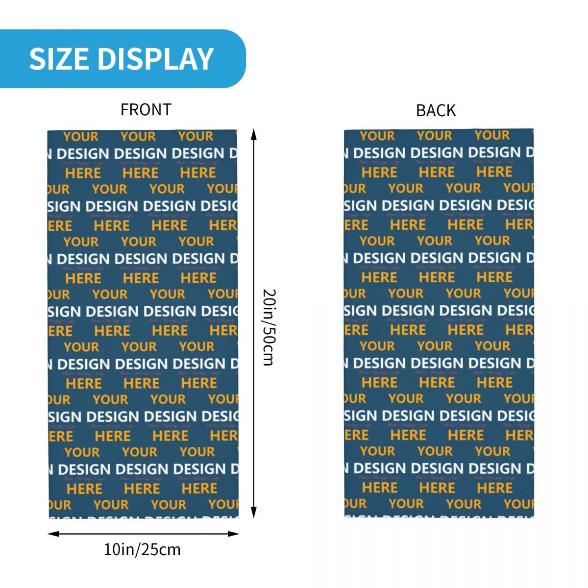 Custom Your Design Here Bandan - đánh giá và giá Women Fashion Logo
