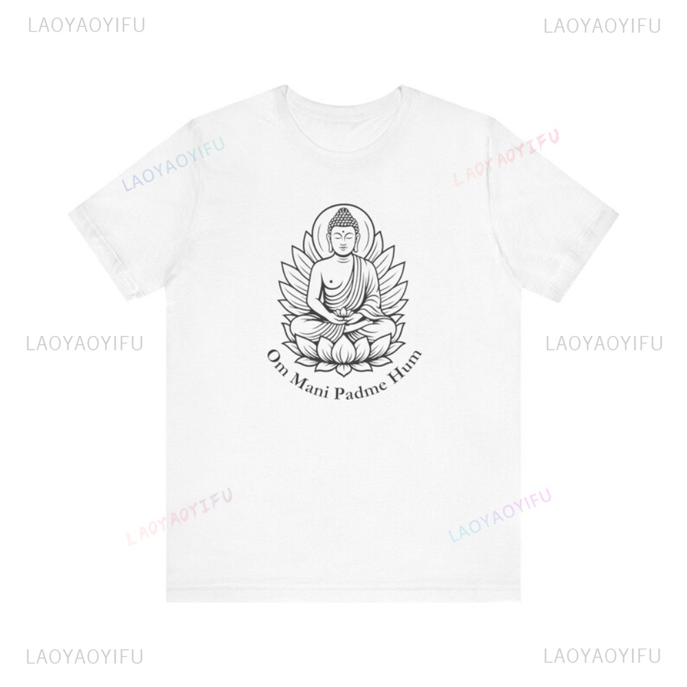 Buddha Lotus Meditation Graphi - đánh giá và giá Women'S Fashion Graphic Tees