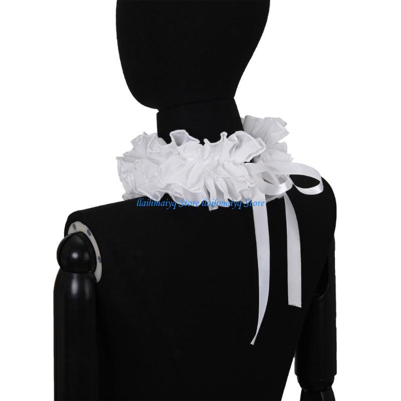 573B Phục hưng chú hề cổ áo cổ - đánh giá và giá Women'S Fashion Victorian