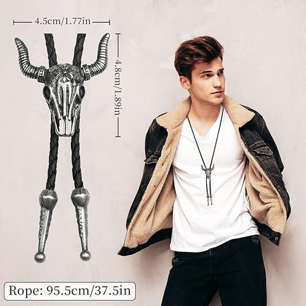 Mens Leather Necklace, Adjusta - đánh giá và giá Women'S Fashion Wild West