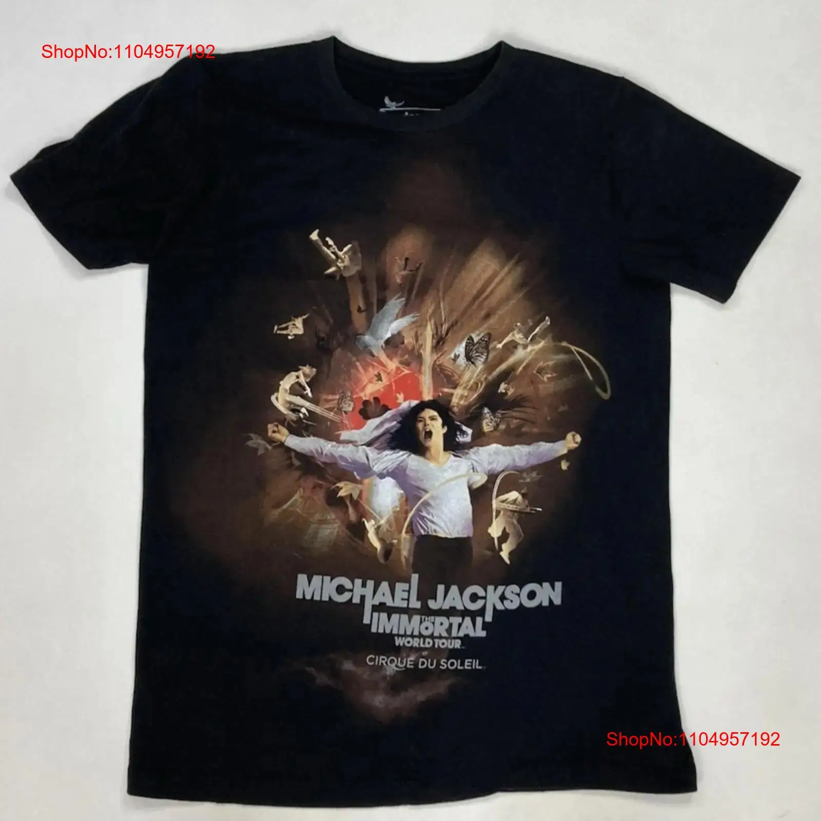 Michael Jackson Immortal Tour  - đánh giá và giá Women'S Fashion Graphic Tees