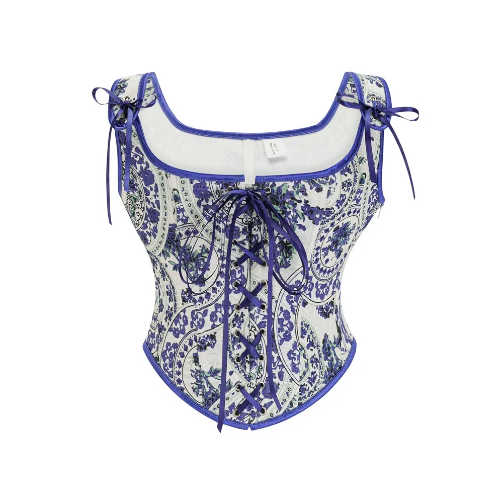 Fashion Vintage Corset Crop To - đánh giá và giá Women'S Fashion Victorian