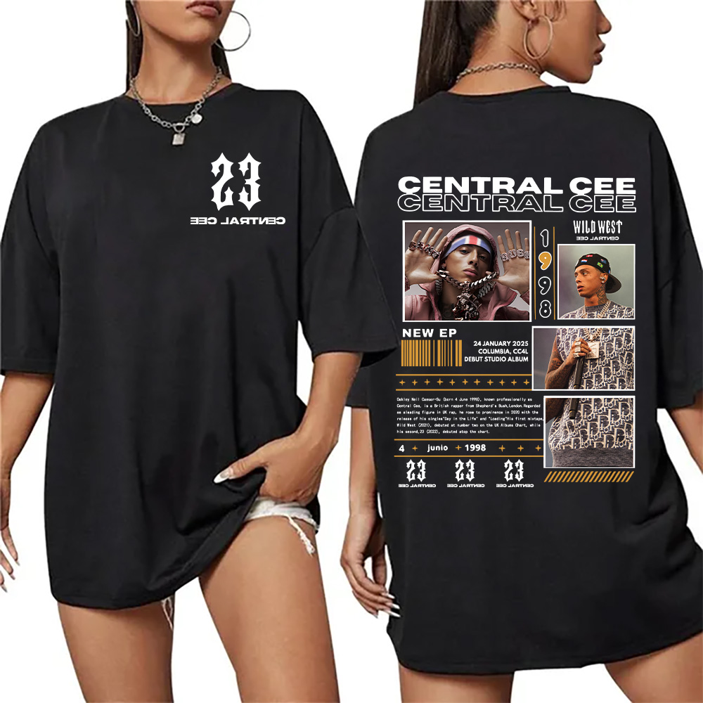 Rapper Central Cee Wild West T - đánh giá và giá Women'S Fashion Wild West