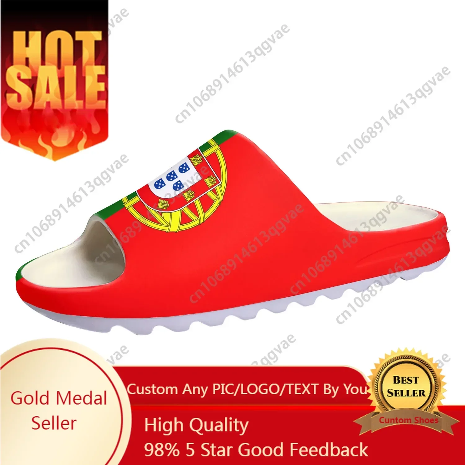 Portugal Flag Soft Sole Sllipe - đánh giá và giá Women'S Fashion Portugal