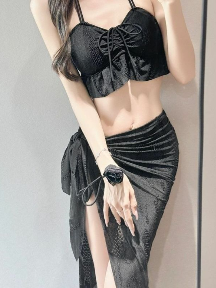 Ladies Floral Two Piece Swimsu - đánh giá và giá Women Fashion Style