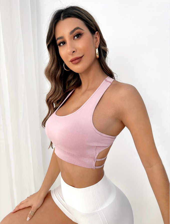Breathable Sports Bra Fitness  - đánh giá và giá Bra Top Seamless