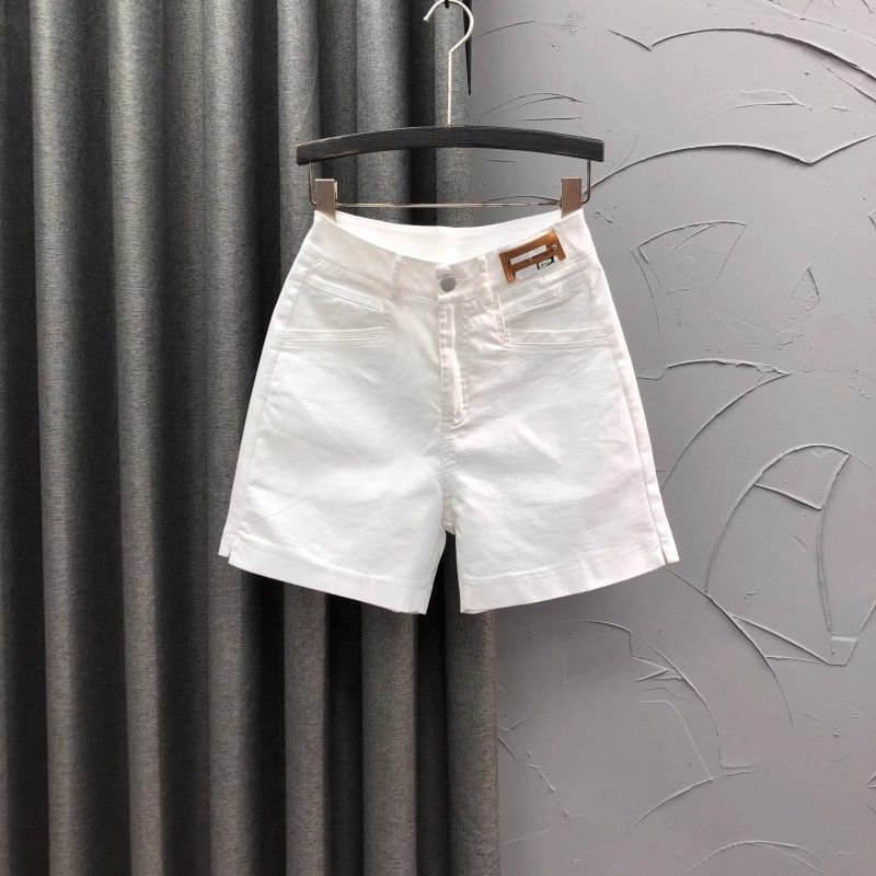 High waisted label denim short - đánh giá và giá Women'S Fashion Labels