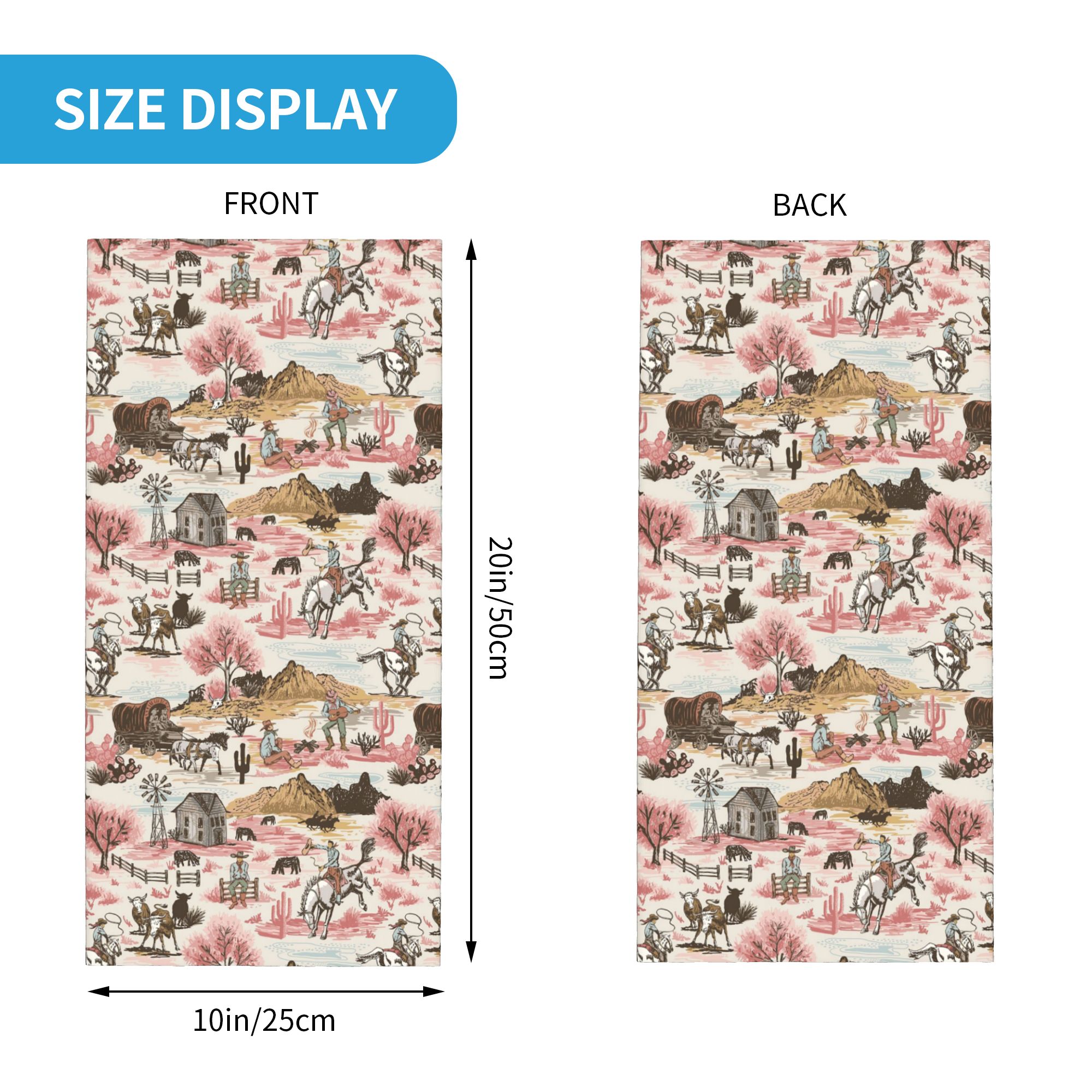 Wild West Cowboy style Bandana - đánh giá và giá Women'S Fashion Wild West