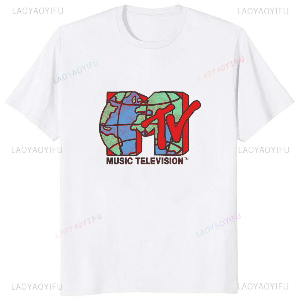 Classic MTV Retro Design Logo  - đánh giá và giá Women'S Fashion Graphic Tees