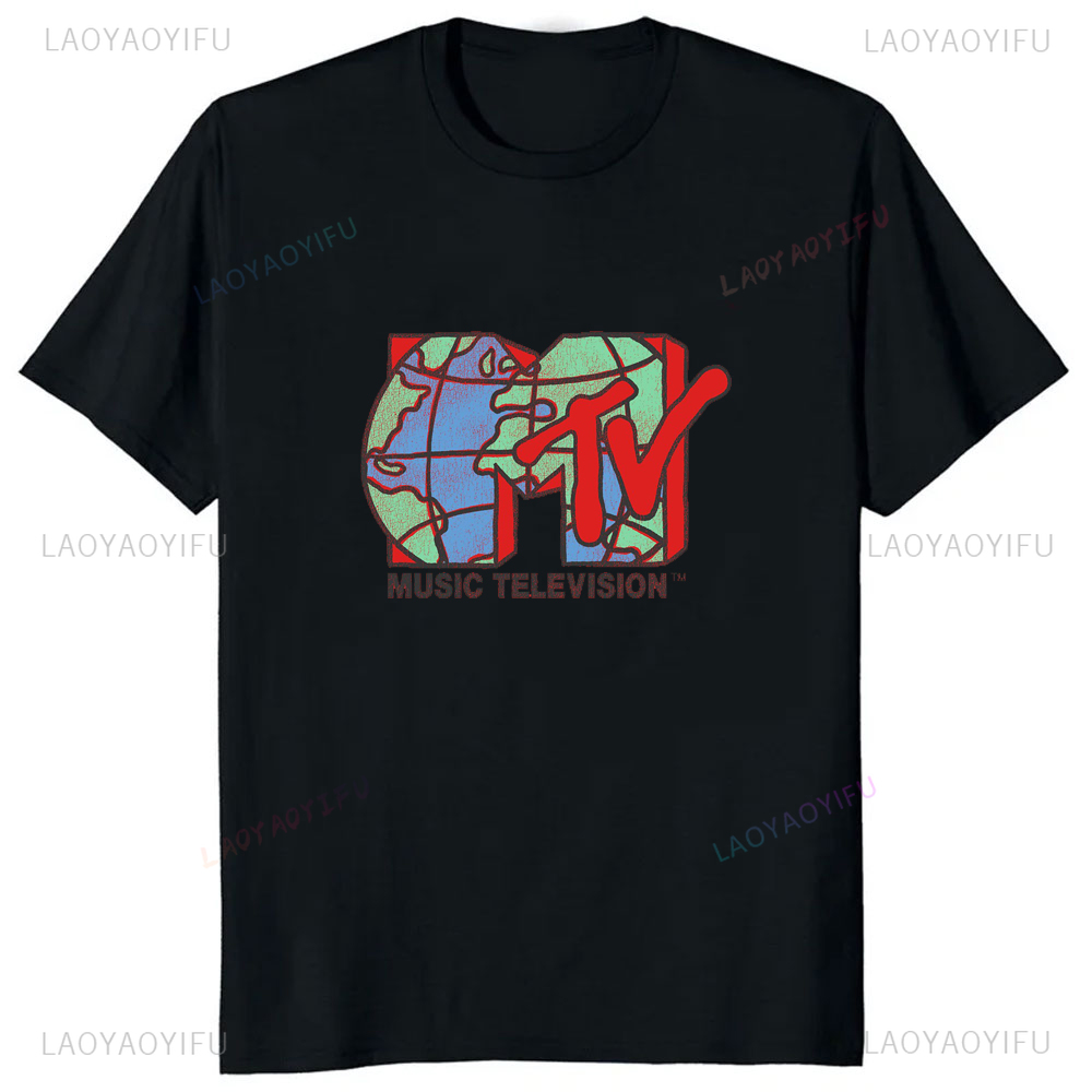 Classic MTV Retro Design Logo  - đánh giá và giá Women'S Fashion Graphic Tees