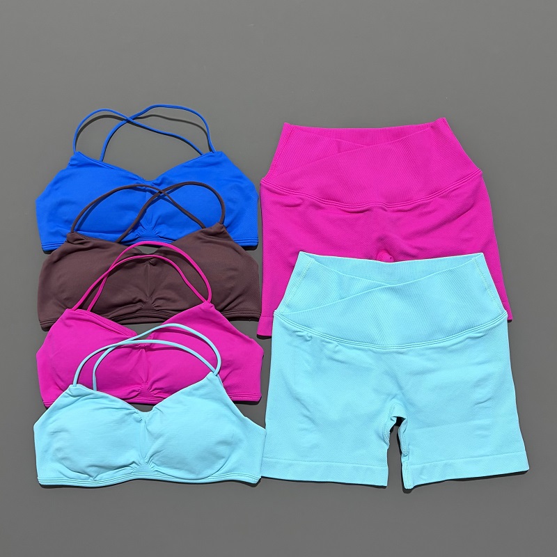 2 Piece Vision Gym Set Women Y - đánh giá và giá Bra Top Seamless
