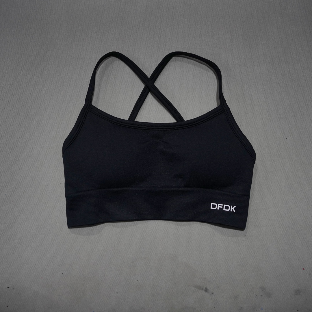 DFDK Ribbed Seamless Cross Bac - đánh giá và giá Bra Top Seamless