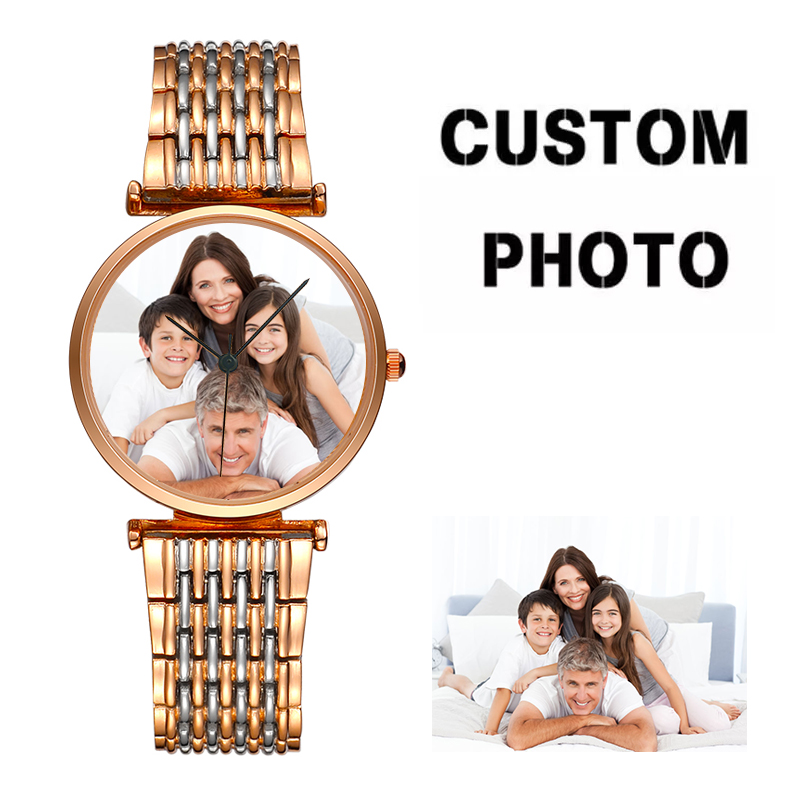Women Watch Custom Dial Photo  - đánh giá và giá Women Fashion Logo
