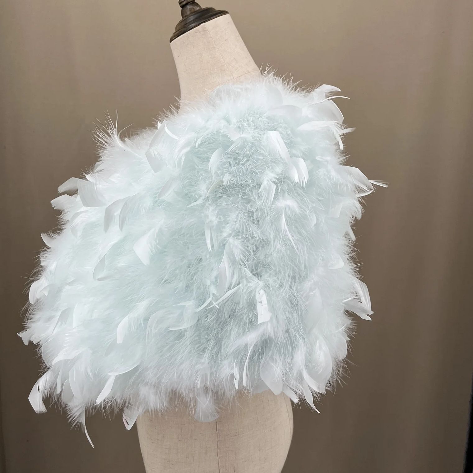 Real Turkey Feather Shawl with - đánh giá và giá Turkey Women Fashion